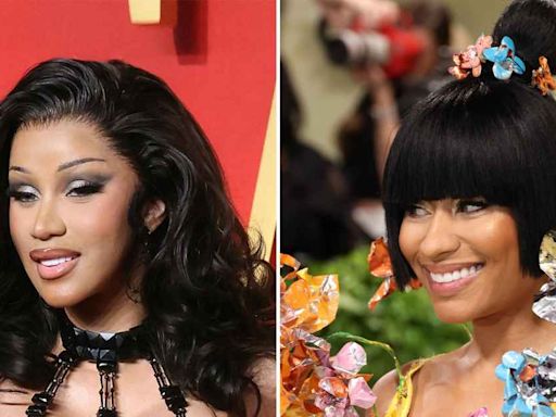 Cardi B Denies Throwing Shade at Nicki Minaj With Maternity Shoot