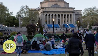 Sombre mood at Columbia University as protests continue amid Israel-Gaza war