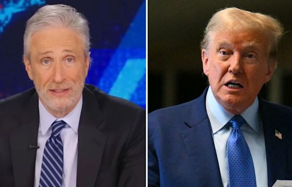 Jon Stewart Roasts Trump Over 'Shame Lecture to Jews' During Hush Money Trial