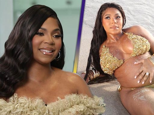 Ashanti Gives Behind-the-Scenes Look at Her Maternity Shoot, Shares Nelly's Reaction to Pregnancy (Exclusive)