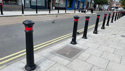 Bollards could be removed after just two years