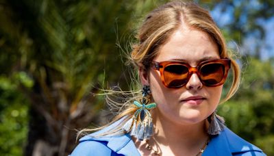 Dutch Crown Princess Amalia lived in Spain after threats - reports