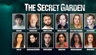 Cast Set For THE SECRET GARDEN at Regent's Park Open Air Theatre