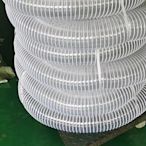 PVC透明鋼絲吸塵軟管工業除塵通風管 木工雕刻機吸木屑~特價