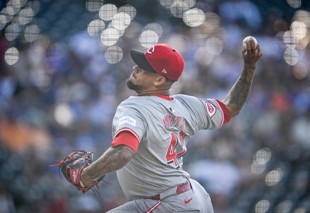 Reds’ Frankie Montas flirts with no-hitter as Rockies lose fourth straight