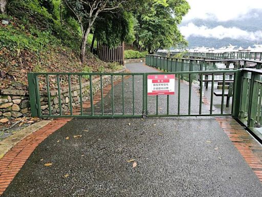 凱米風雨增強！日月潭封環潭步道 杉林溪休園至7/25