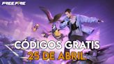 Free Fire | Códigos de hoy jueves 25 de abril de 2024: recompensas gratis