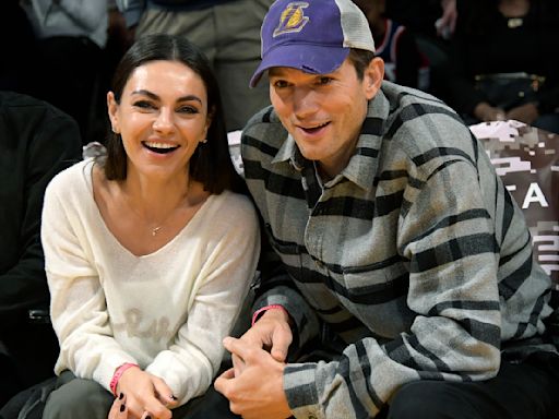 Ashton Kutcher And Mila Kunis Made A Rare Public Appearance With Their Two Children