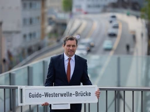 Brücke in Bonn nach Guido Westerwelle benannt
