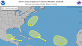 Storm tracker: National Hurricane Center tracking 5 disturbances in Atlantic