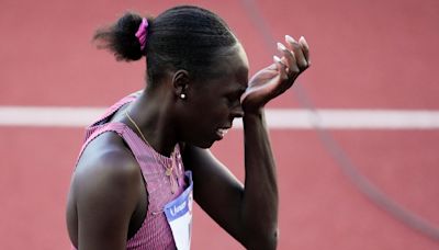 Athing Mu stumbles, falls in 800 meters and will not have chance to defend her Olympic title