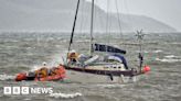 Two rescued after sailing boat runs aground in Loch Ryan