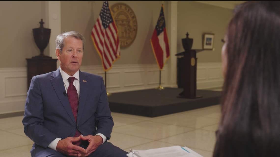 Gov. Kemp on whether he will support Trump this election: 'I'm supporting the ticket'