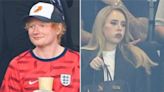 EM-Finaleinzug: Adele und Ed Sheeran fiebern bei England-Sieg mit