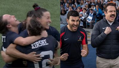 After Watching Team USA Women's Rugby Players Celebrate Historic Olympics Win, I Definitely Need A Rugby Version Of Ted...