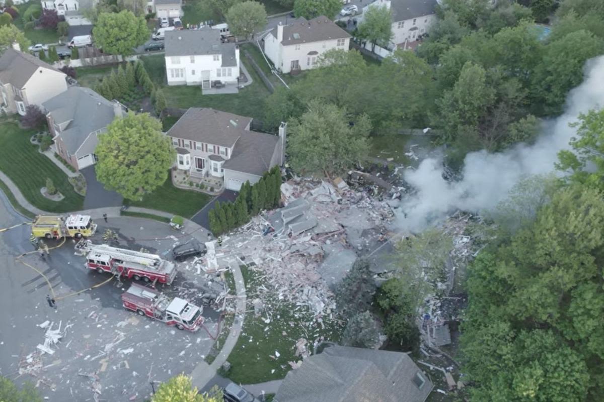 Retired cop dead after explosion flattens house in South River, NJ