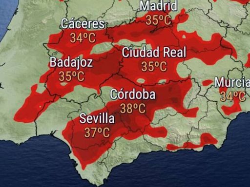 Una DANA se lleva el calor de Andalucía: estas son las zonas donde puede llover