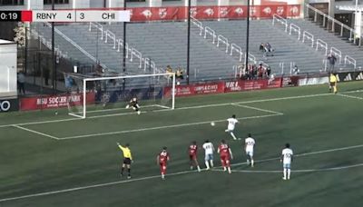 Harold Osorio anotó hat-trick con el Chicago Fire II