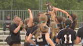 Lansing Catholic, Leslie softball earn district championships