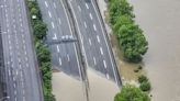 The German chancellor tours flooded regions in the southwest in a show of solidarity