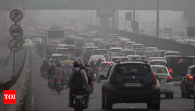 Delhi sees surge in air pollution as AQI hits poor category after 112 days | India News - Times of India