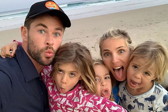 Chris Hemsworth Recorded Transformers One at His Australian Home— with His Kids Frequently Interrupting (Exclusive)