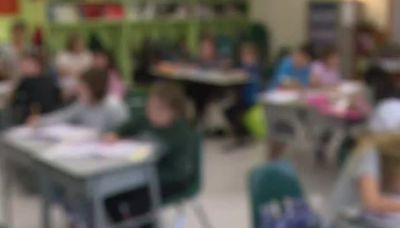 Fairland West Elementary students return for first day, months after storms ripped roof off