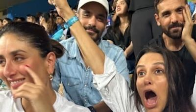 Internet surprised to see Kareena, John Abraham watching IPL together. Remember when she called him ‘expressionless’?