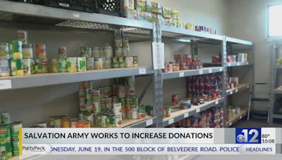 Salvation Army of Jackson works to increase donations