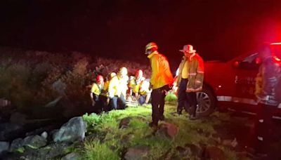 Rescatan a persona que cayó en guindo de 100 metros en la zona del Volcán Turrialba | Teletica