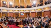 Lawmakers in Serbia elect new government with pro-Russia ministers sanctioned by the US