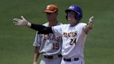 Texas falls into early super regional hole with late collapse in Game 1 at East Carolina