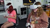 Lenawee County middle and high schoolers using virtual reality headsets to learn math