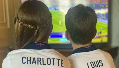 Kate & Wills share pic of kids watching Euros final along with sweet message