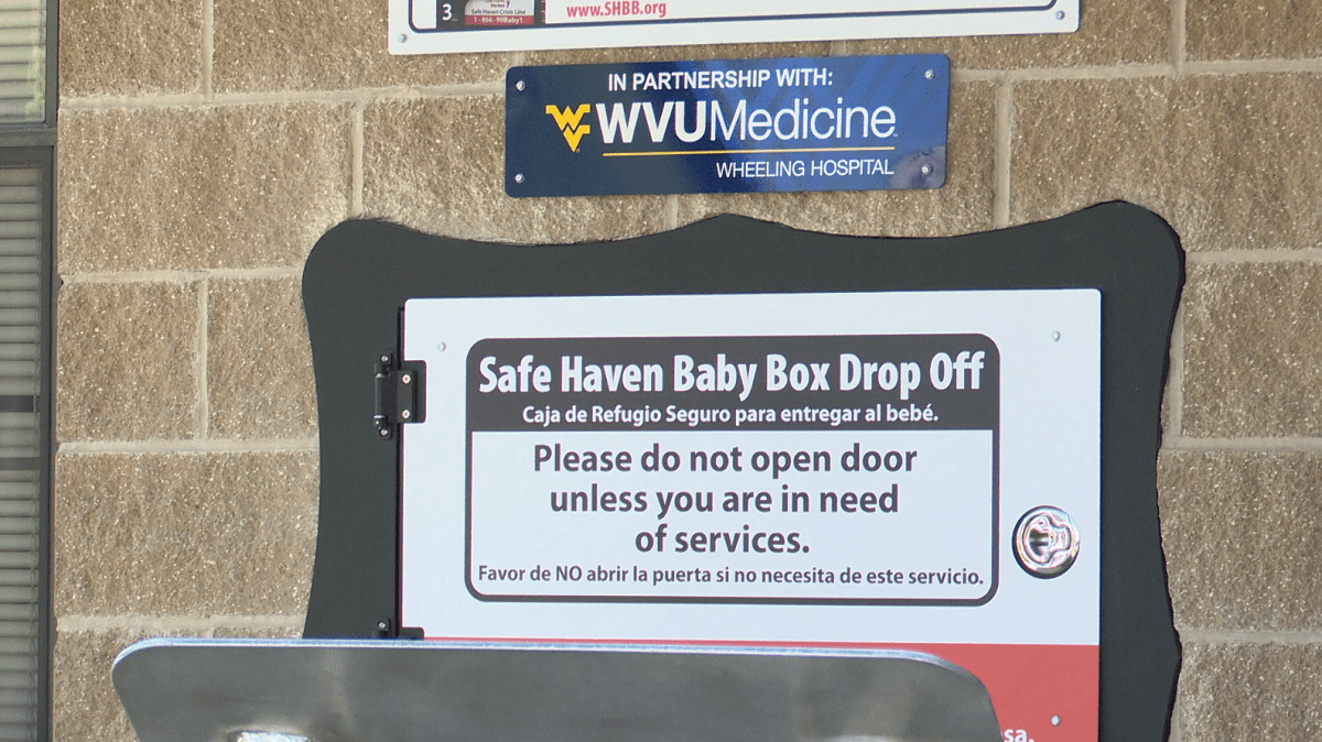 Officials bless Wheeling's only Safe Haven Baby Box
