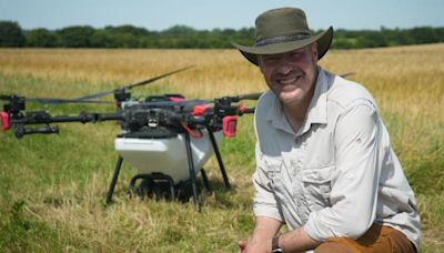 Drones can 'compliment' traditional farming methods