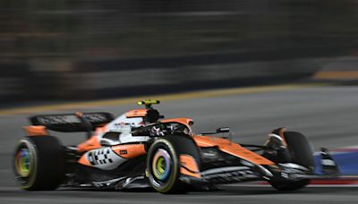 F1: McLaren’s Lando Norris cruises to win in Singapore GP to narrow title race