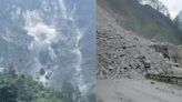 Scary Visuals: Massive Landslide Near Patalganga Langsi Tunnel Blocks Badrinath National Highway In Uttarakhand