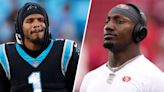 Newton denies Deebo's texting claim, doubles down on Purdy critique