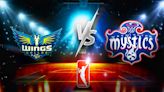 Wings vs Mystics WNBA prediction, odds, pick