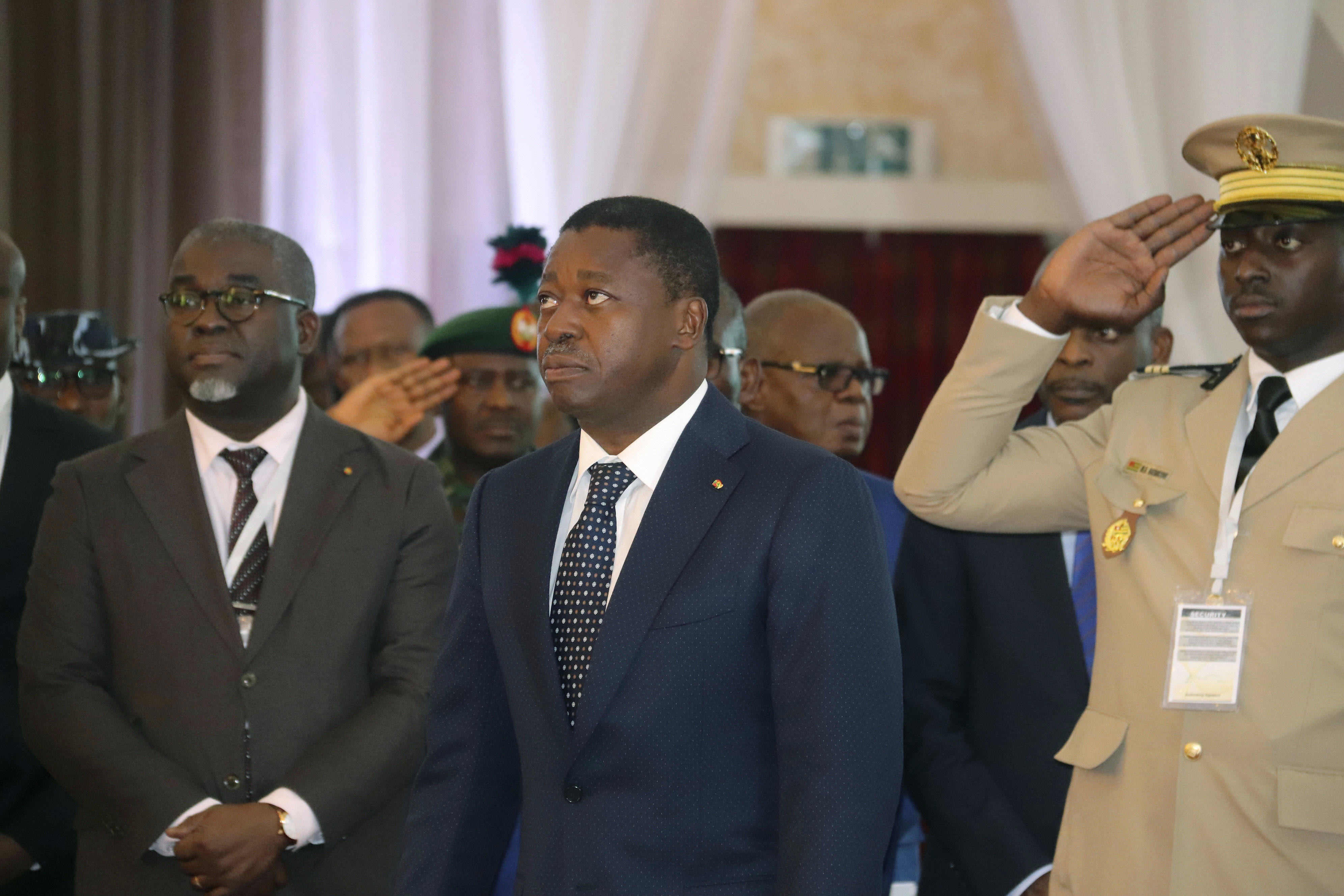 Togo’s ruling party wins a majority in parliament, likely keeping a dynasty in power