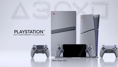 Sony celebrates PlayStation's 30th anniversary with gray PS5 and PS5 Pro