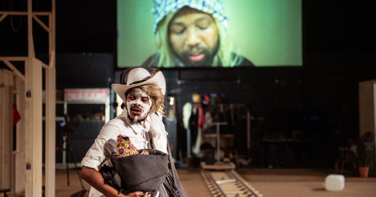 Black faces painted white portray American West stereotypes in ‘Dark Noon’ at Spoleto