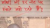 'Why Does Gandhiji Laugh on Every Note?': Student's Reply Will Leave You Laughing