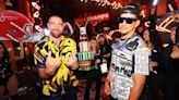 Travis Kelce Parties in Las Vegas with Patrick Mahomes After Returning from Visiting Taylor Swift in Sydney