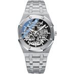 手表男士機械表鏤空十大品牌正品全自動瑞士防水八角鋼帶帥氣手表B9