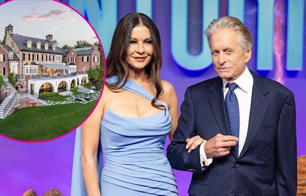 Michael Douglas, Catherine Zeta-Jones' $12 Million Mansion Is for Sale