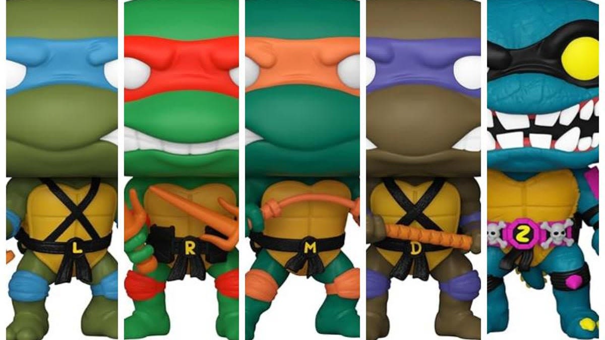 Funko Launches TMNT Pops That Look Like The Classic Toys