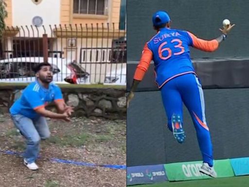 Influencer Recreates SKY's Dramatic T20 World Cup Catch With A Bollywood Twist, Video Goes Viral