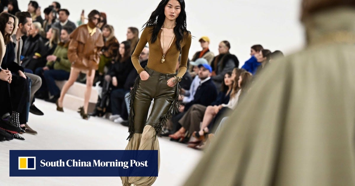 Ringing the changes: 1970s-style bell-bottoms are back on the runways